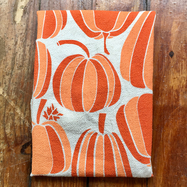 Noon Designs: Tea Towel: Pumpkins