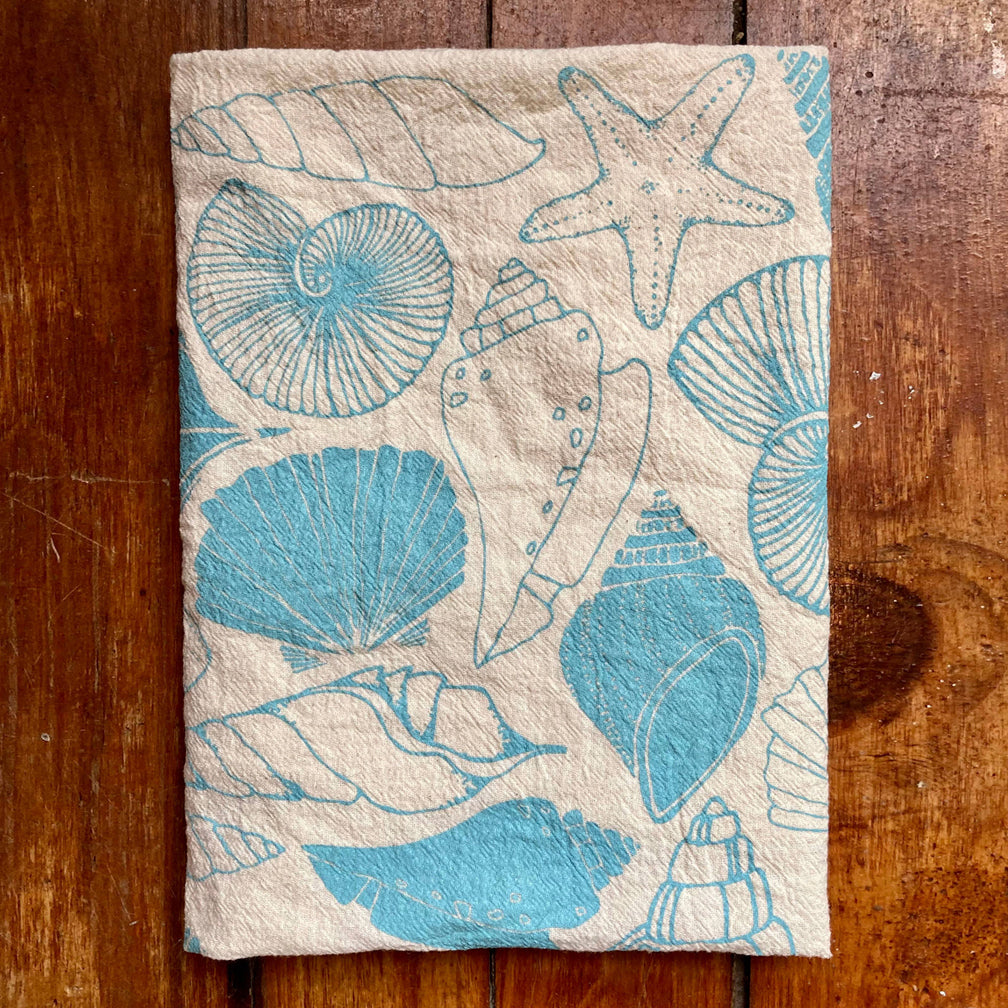 Noon Designs: Tea Towel: Shells