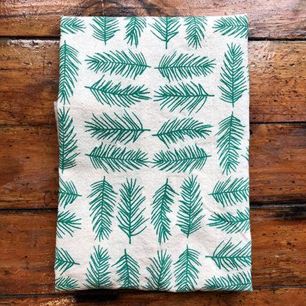 Noon Designs: Tea Towel: Spruce