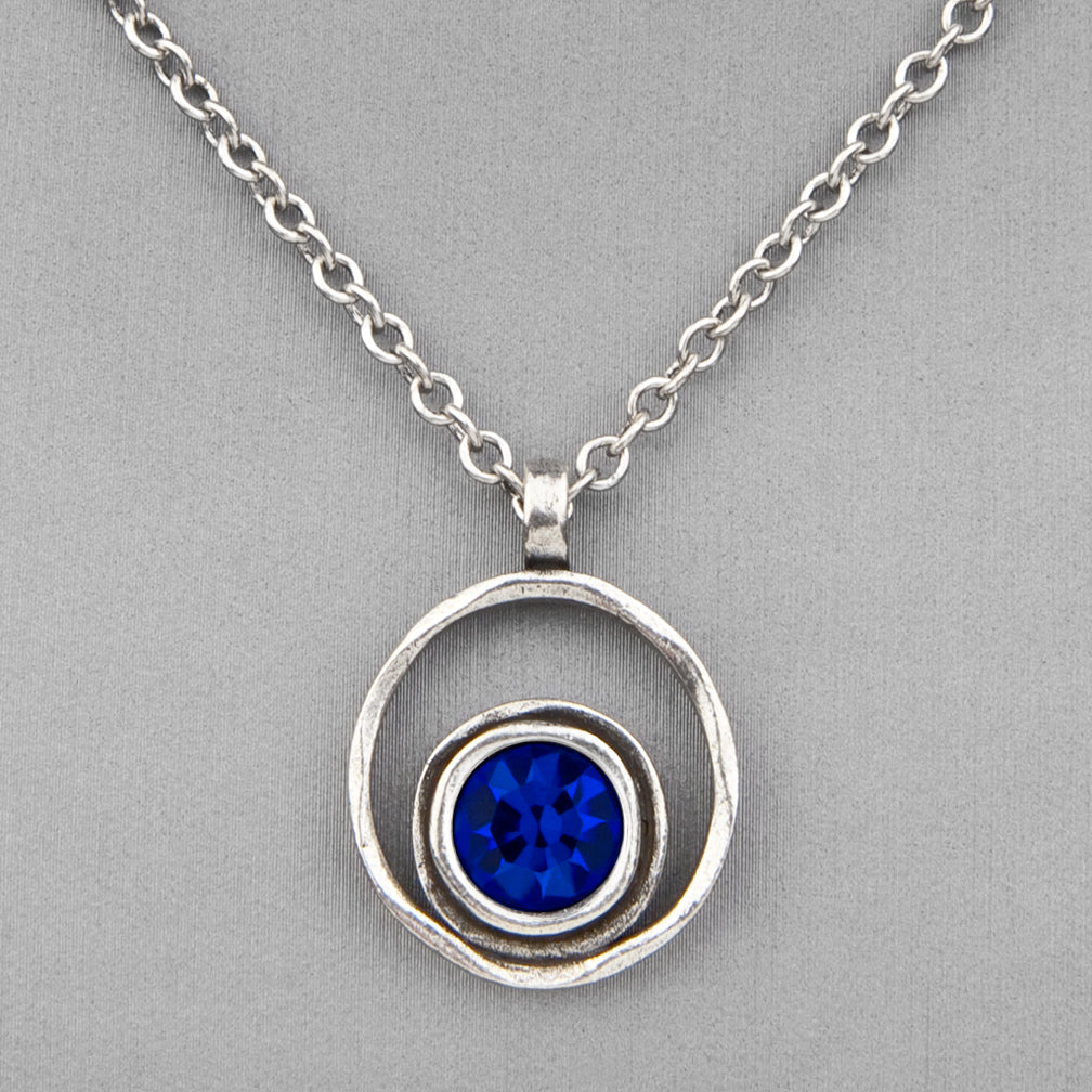 Patricia Locke Jewelry: Serenity Necklace in Capri Blue