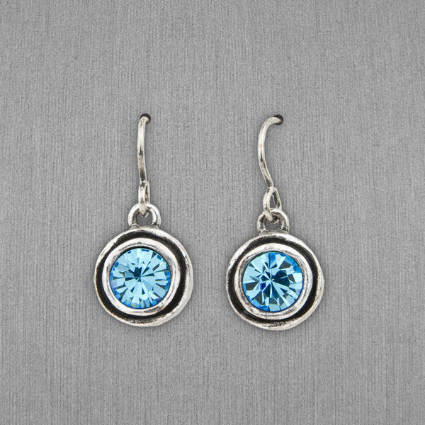 Patricia Locke Jewelry: Illumine Earrings in Aquamarine