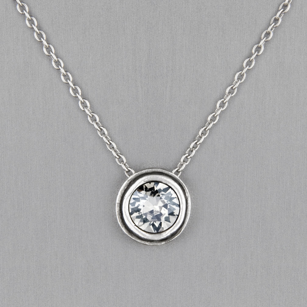 Patricia Locke Jewelry: Illumine Necklace in Crystal Moonlight