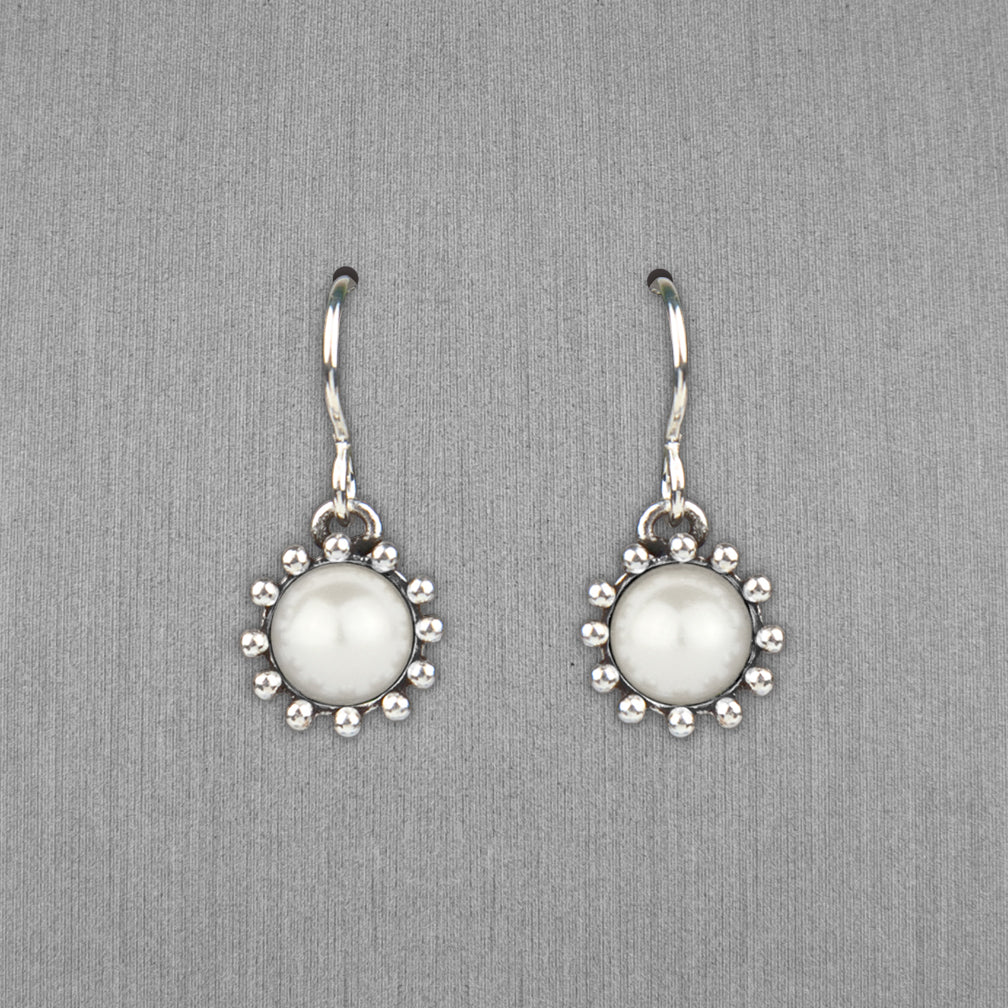Patricia Locke Jewelry: Cupcake Earrings in Pearl