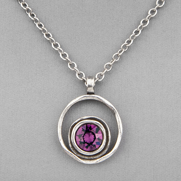 Patricia Locke Jewelry: Serenity Necklace in Amethyst