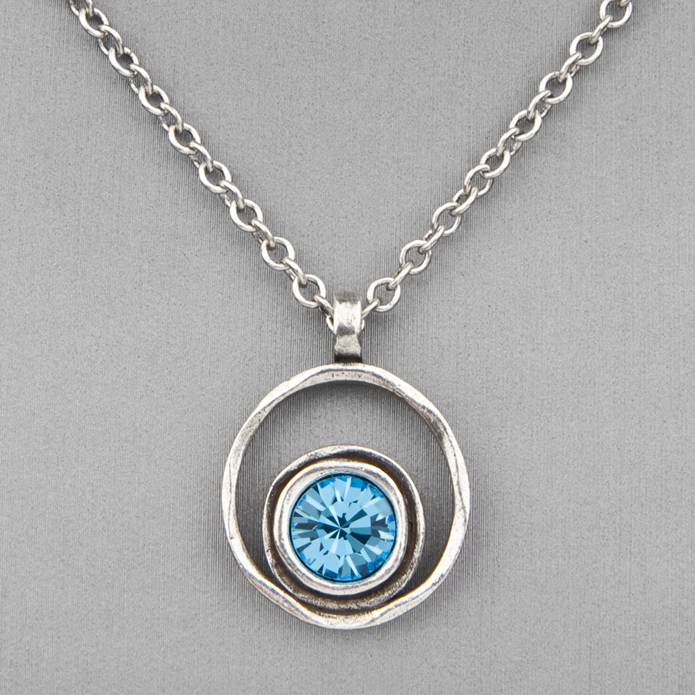 Patricia Locke Jewelry: Serenity Necklace in Aquamarine