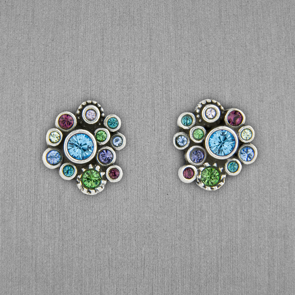 Patricia Locke Jewelry: Pebbles Earrings in Water Lily