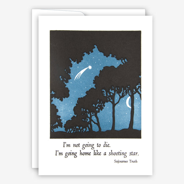 Saturn Press Sympathy Card: Going Home