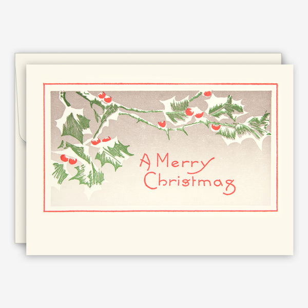 Saturn Press Holiday Cards: Snow Berries