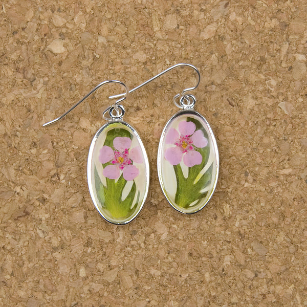 Shari Dixon Earrings: Tranquility Group, Small Oval
