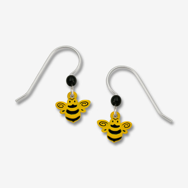 Sienna Sky Earrings: Little Yellow Bee