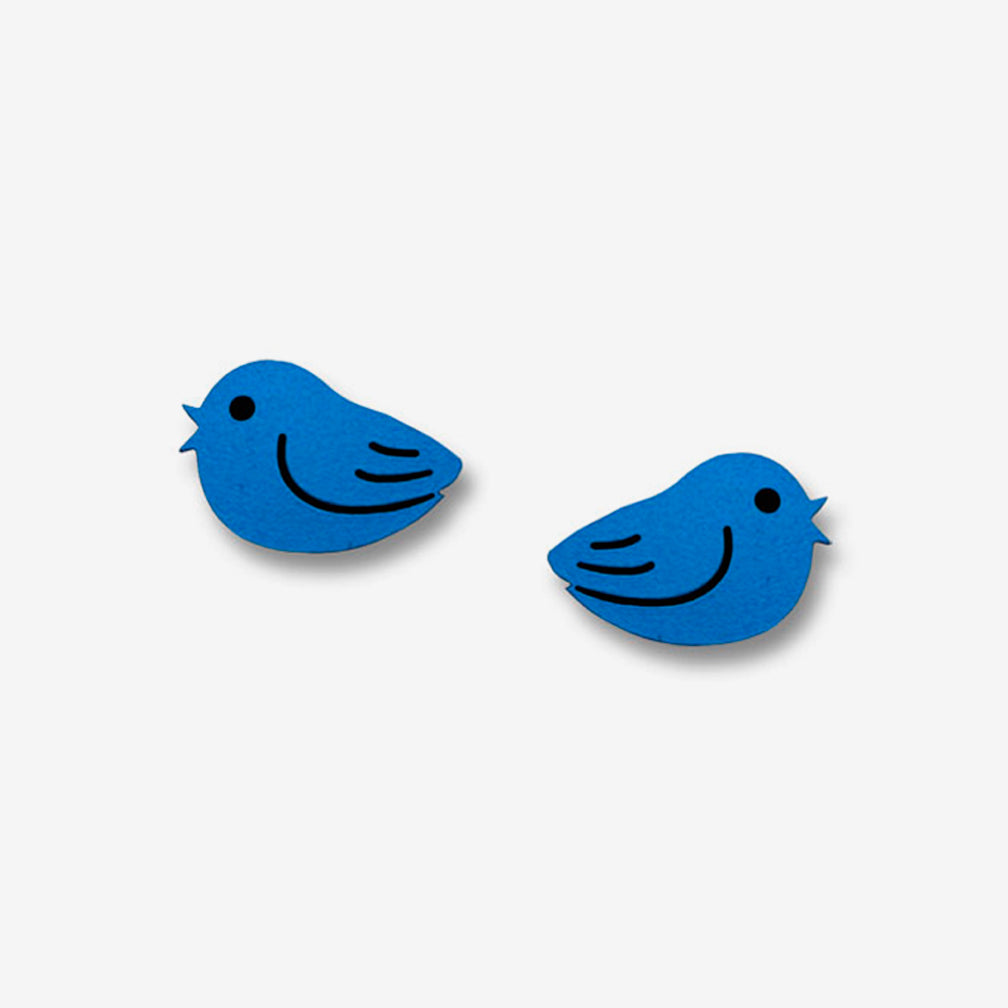 Sienna Sky Post Earrings: Blue Bird