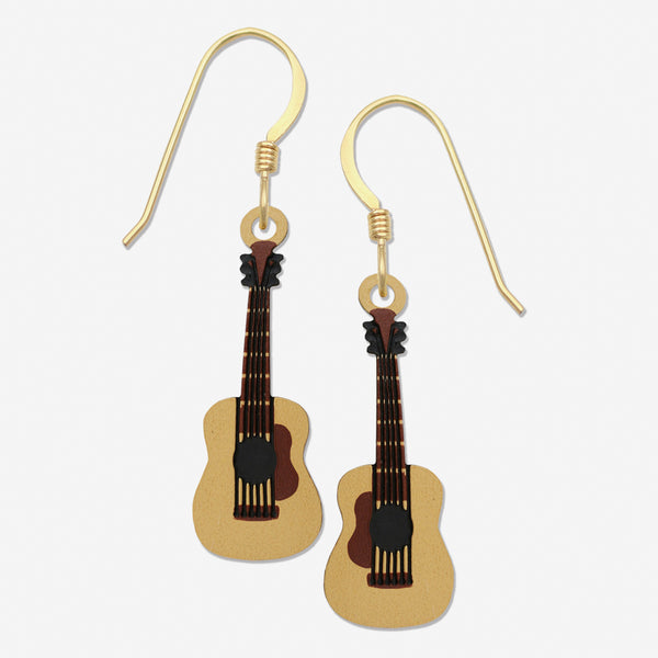 Sienna Sky Earrings: Acoustic Guitar