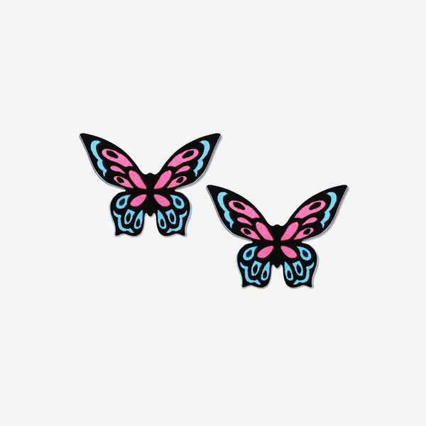 Sienna Sky Post Earrings: Fantasy Butterfly