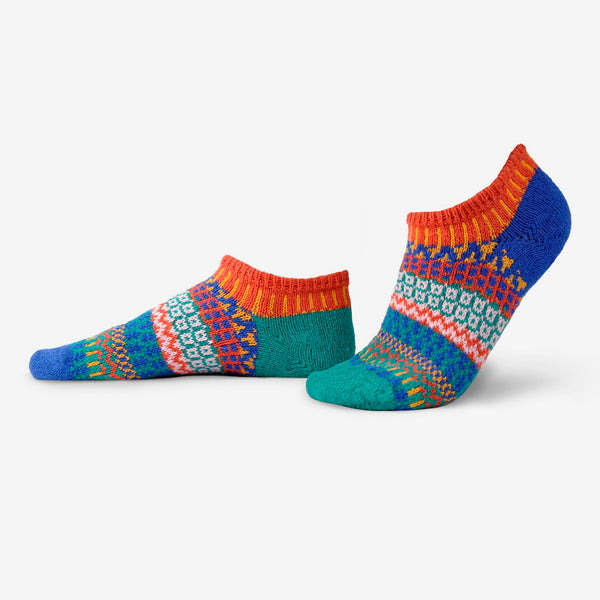 Solmate Socks: Adult Ankle Socks: Cayenne