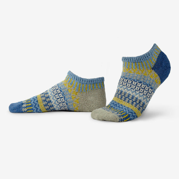 Solmate Socks: Adult Ankle Socks: Chicory