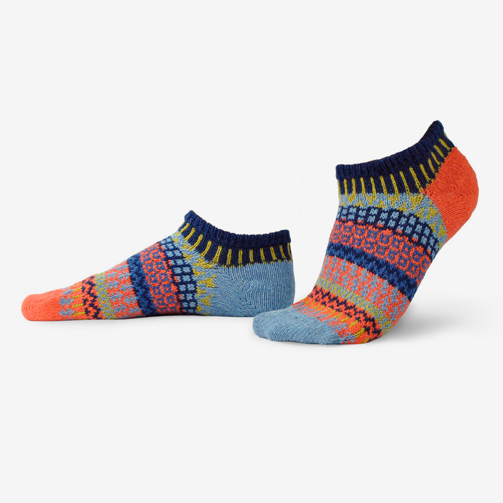Solmate Socks: Adult Ankle Socks: Masala