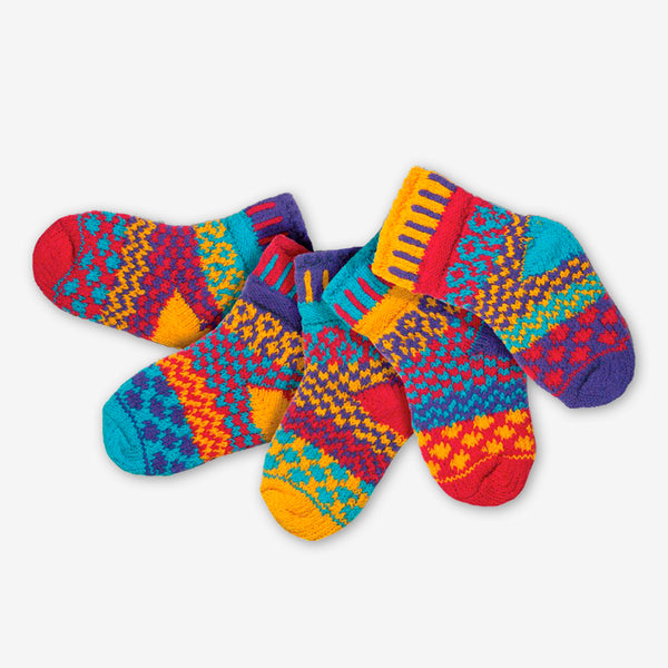 Solmate Socks: Baby Socks: Firefly
