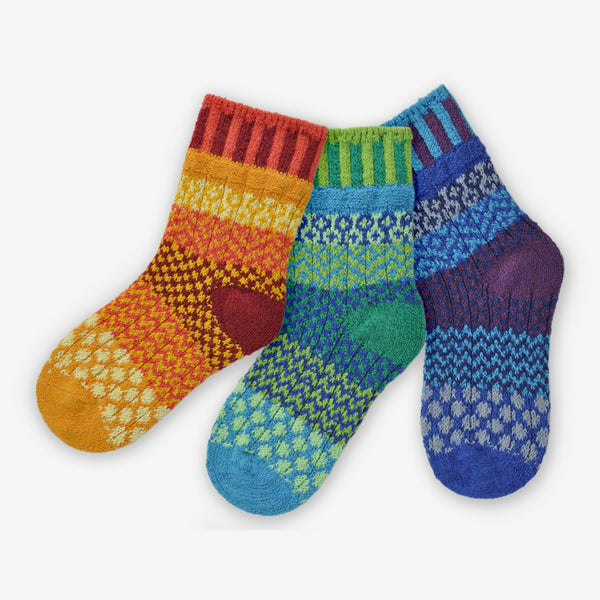 Solmate Socks: Kids Socks: Prism