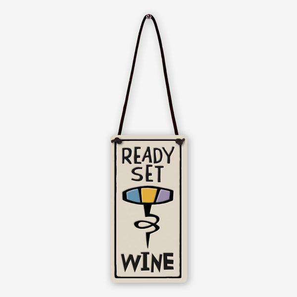 Spooner Creek: Wine Tag Tiles: Ready Set Wine