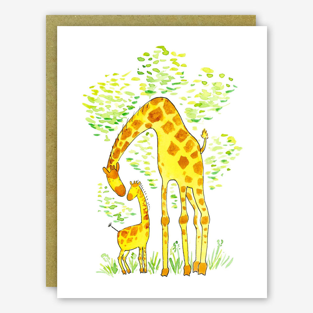 SquidCat, Ink Baby Card: Giraffes