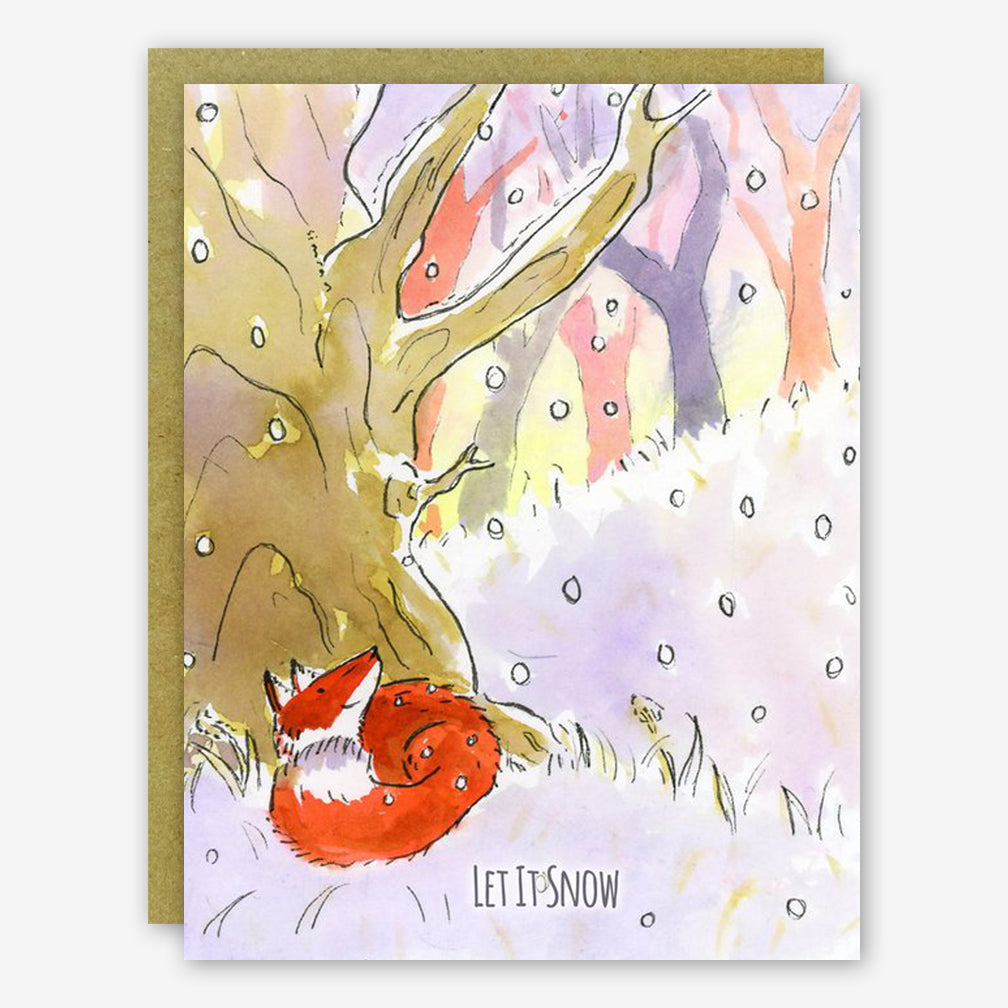 SquidCat, Ink Christmas Card: Let It Snow