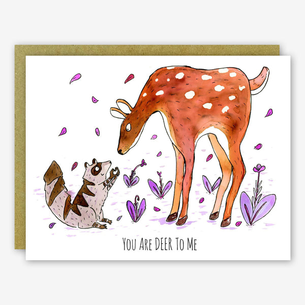 SquidCat, Ink Love Card: You Are Deer