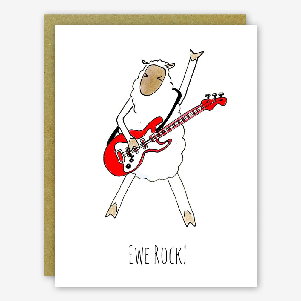 SquidCat, Ink Thank You Card: Ewe Rock