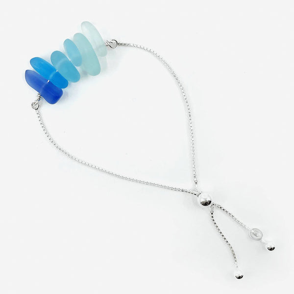 Stefanie Wolf Designs: Bracelet: Seaglass Slide