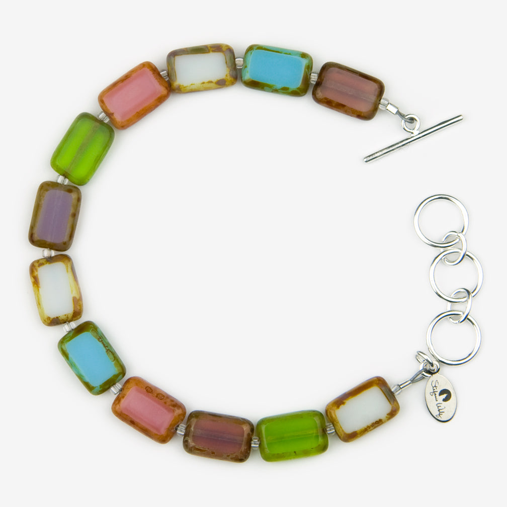 Stefanie Wolf Designs: Bracelet: Trilogy, 1-Strand South Beach