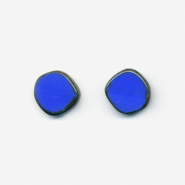 Stefanie Wolf Designs: Stud Earrings: Full Circle, Small Periwinkle