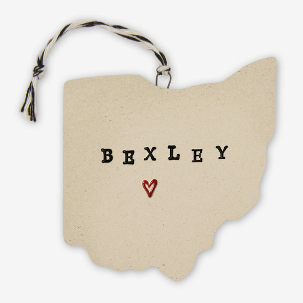 Tasha McKelvey: Ceramic Bexley, Ohio Ornament