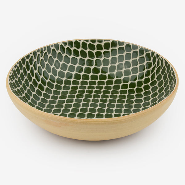Terrafirma Ceramics: 8" Bowl: Taj Pine