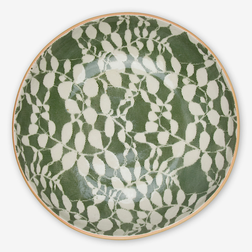 Terrafirma Ceramics: Medium Serving Bowl: Aspen Pine