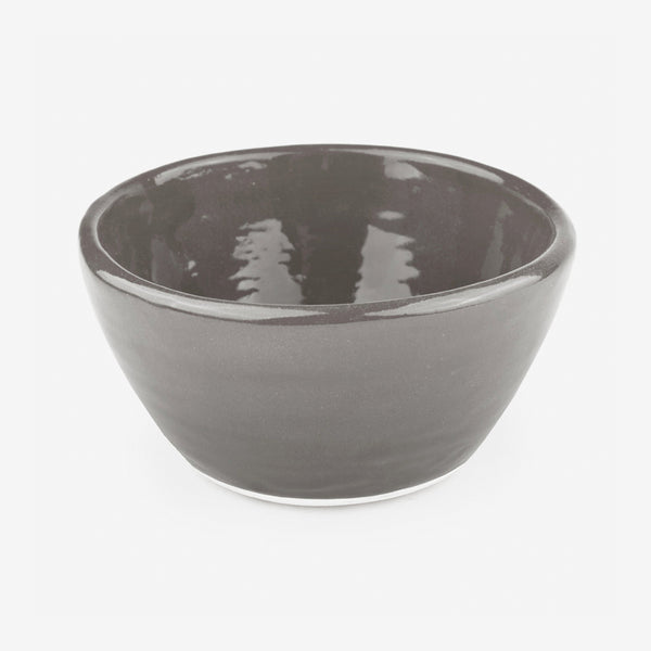 Terrafirma Ceramics: Mini Dip Bowl: Charcoal