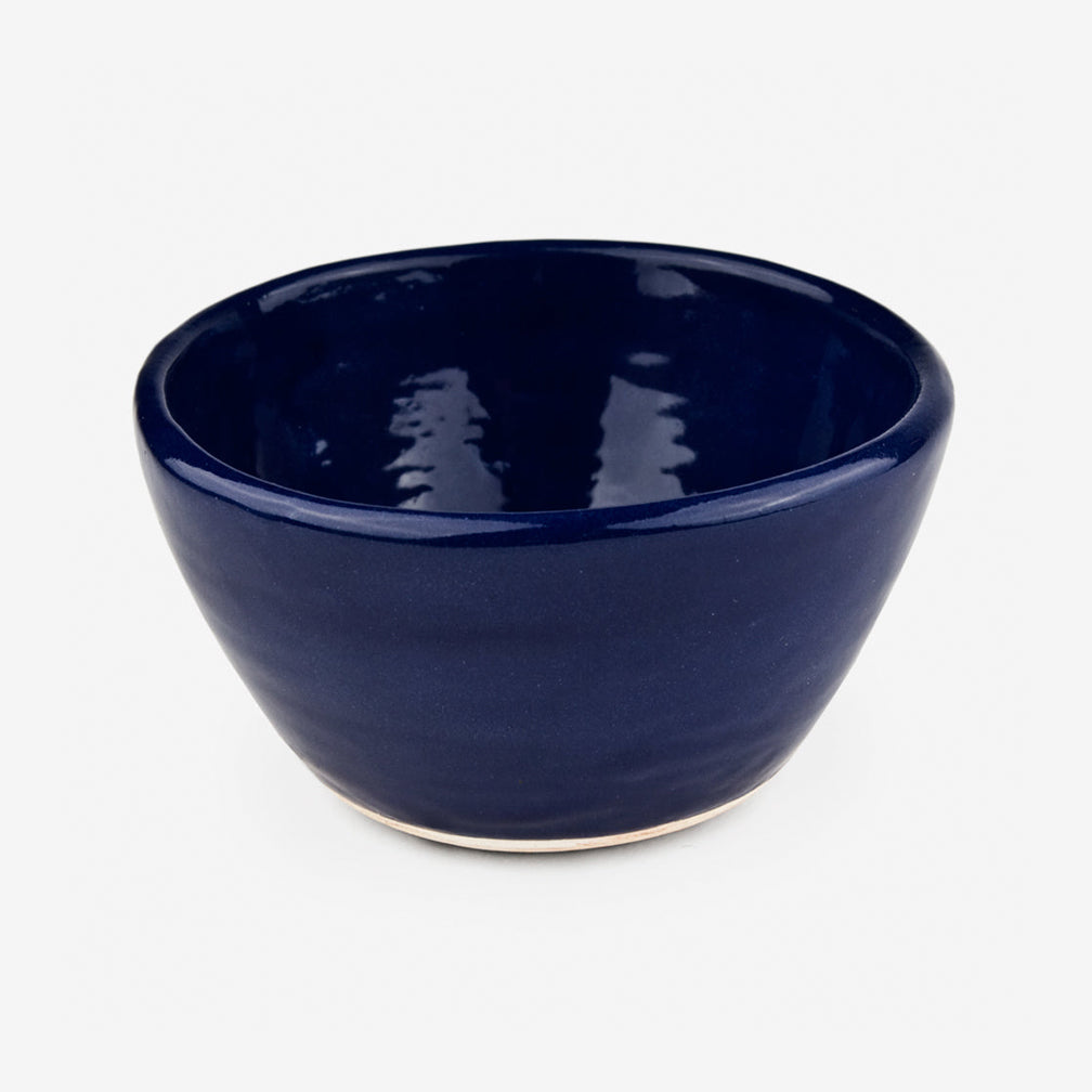 Terrafirma Ceramics: Mini Dip Bowl: Cobalt