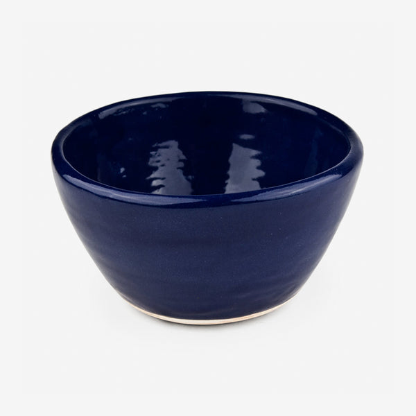 Terrafirma Ceramics: Mini Dip Bowl: Cobalt
