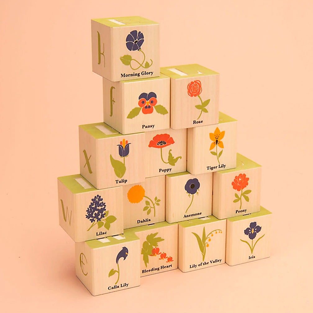 Uncle Goose: Flower Blocks - Helen Winnemore's